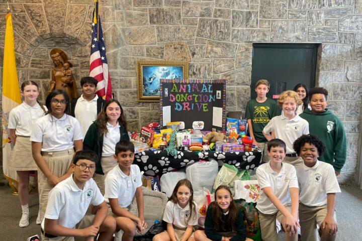 Transfiguration School Students Raise Money for Animal Rescue