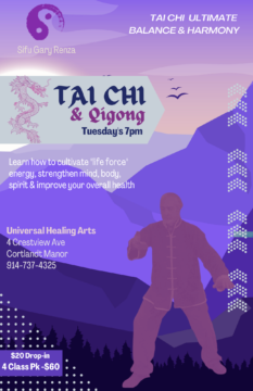 New Weekly Classes Online: Meditation Series Combining Tai Chi