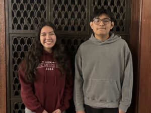 Daniela Cordero and Steven Castillo Arpi have been selected as recipients of the prestigious QuestBridge National College Match scholarships.