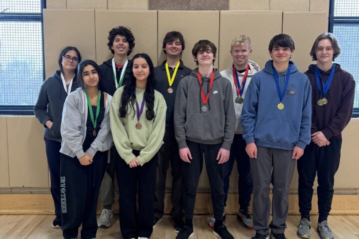 Irvington High School Science Olympiad Teams Compete at Regional Tournament