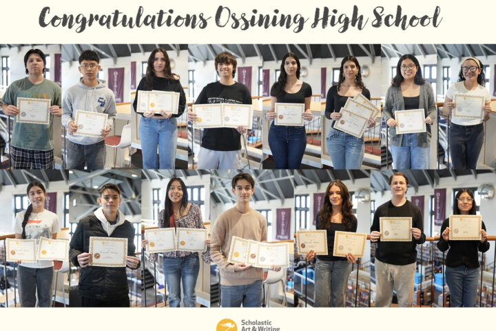 Ossining High School Students Win 42 Scholastic Art Awards