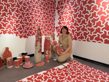 Dobbs Ferry Artist Makes Geometry the Star of Her New Art Installation ...